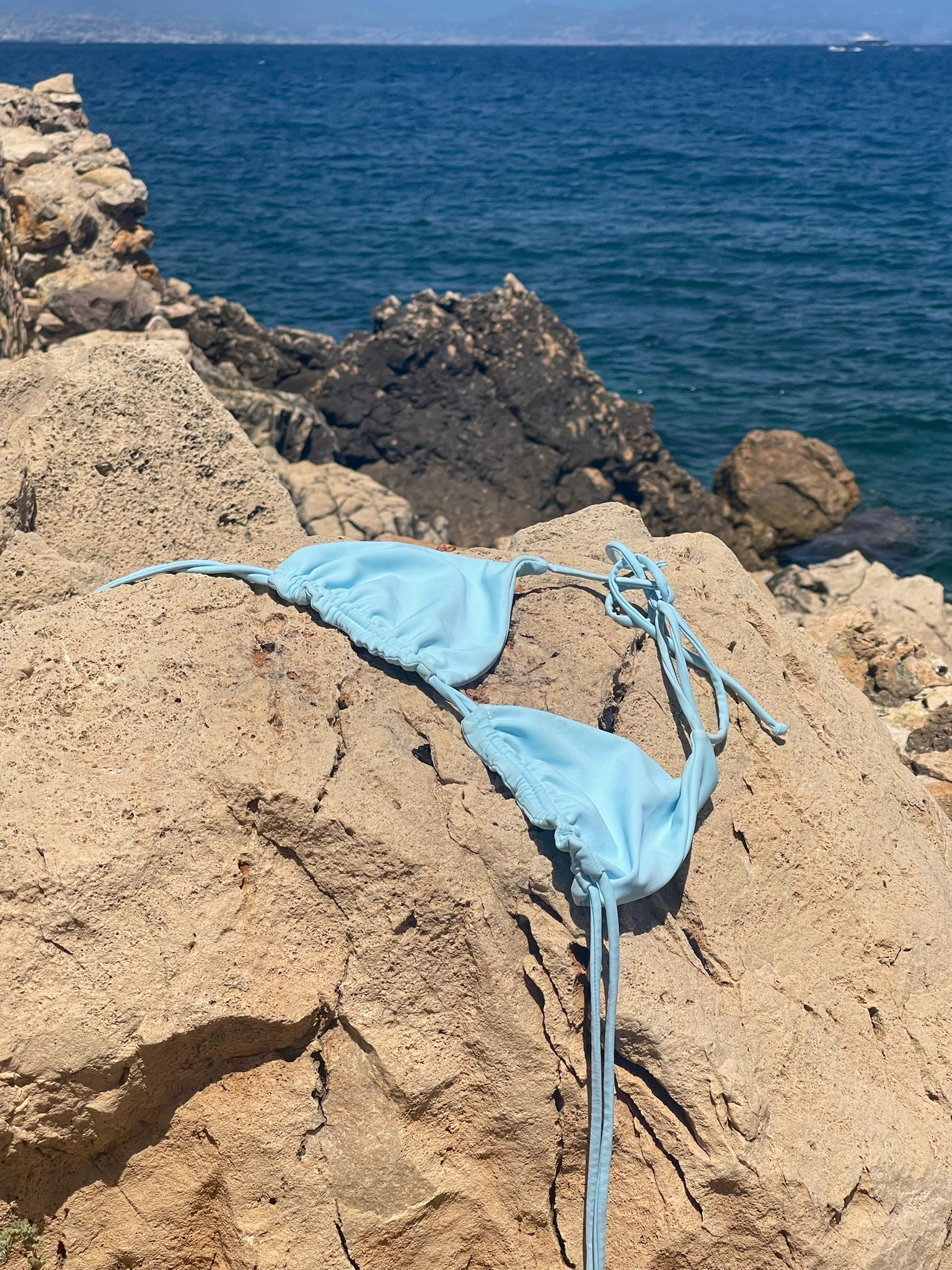 Serene Bikini Top - Blue