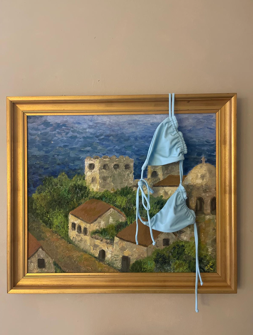 Serene Bikini Top - Blue