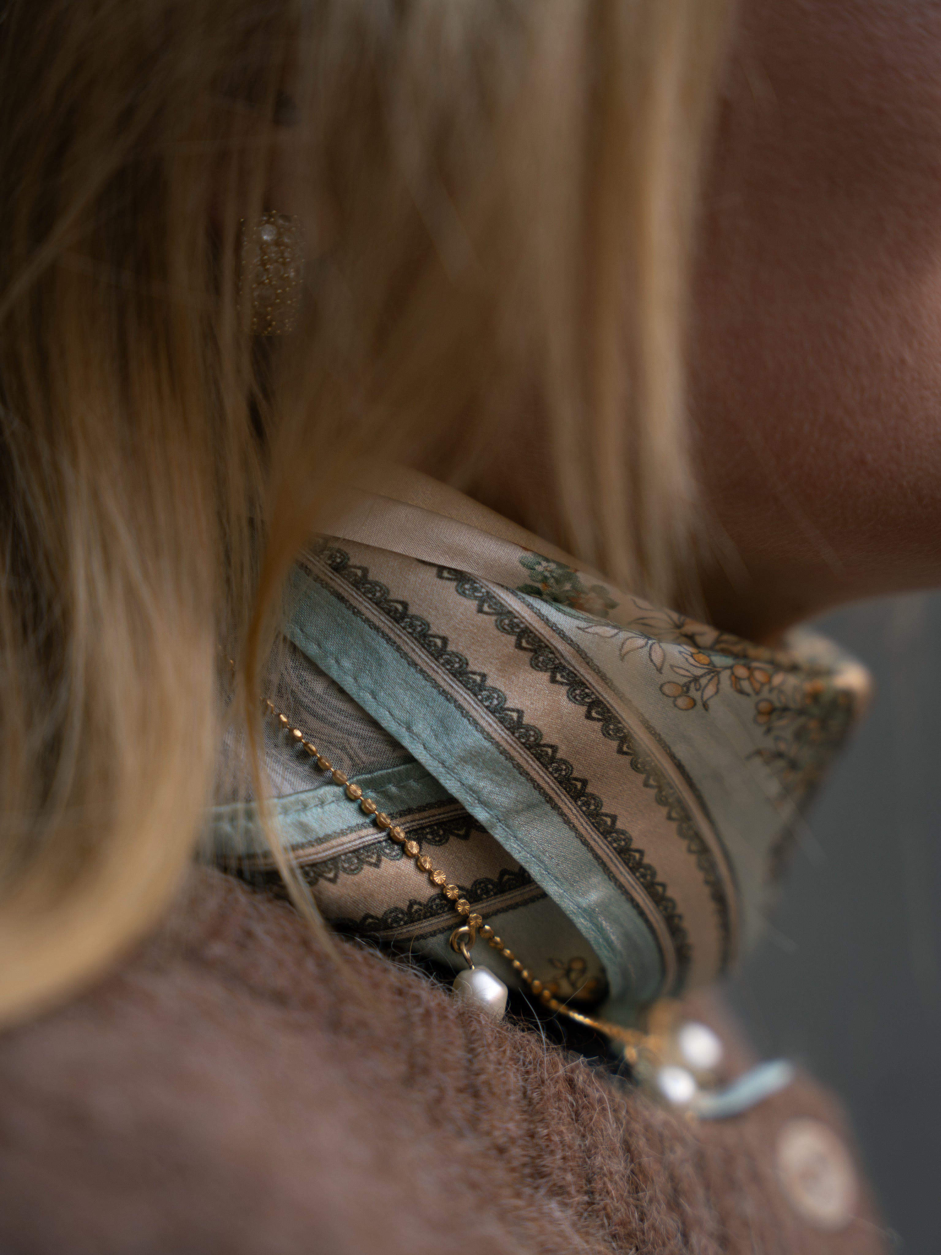 Flora Heritage Silk Scarf