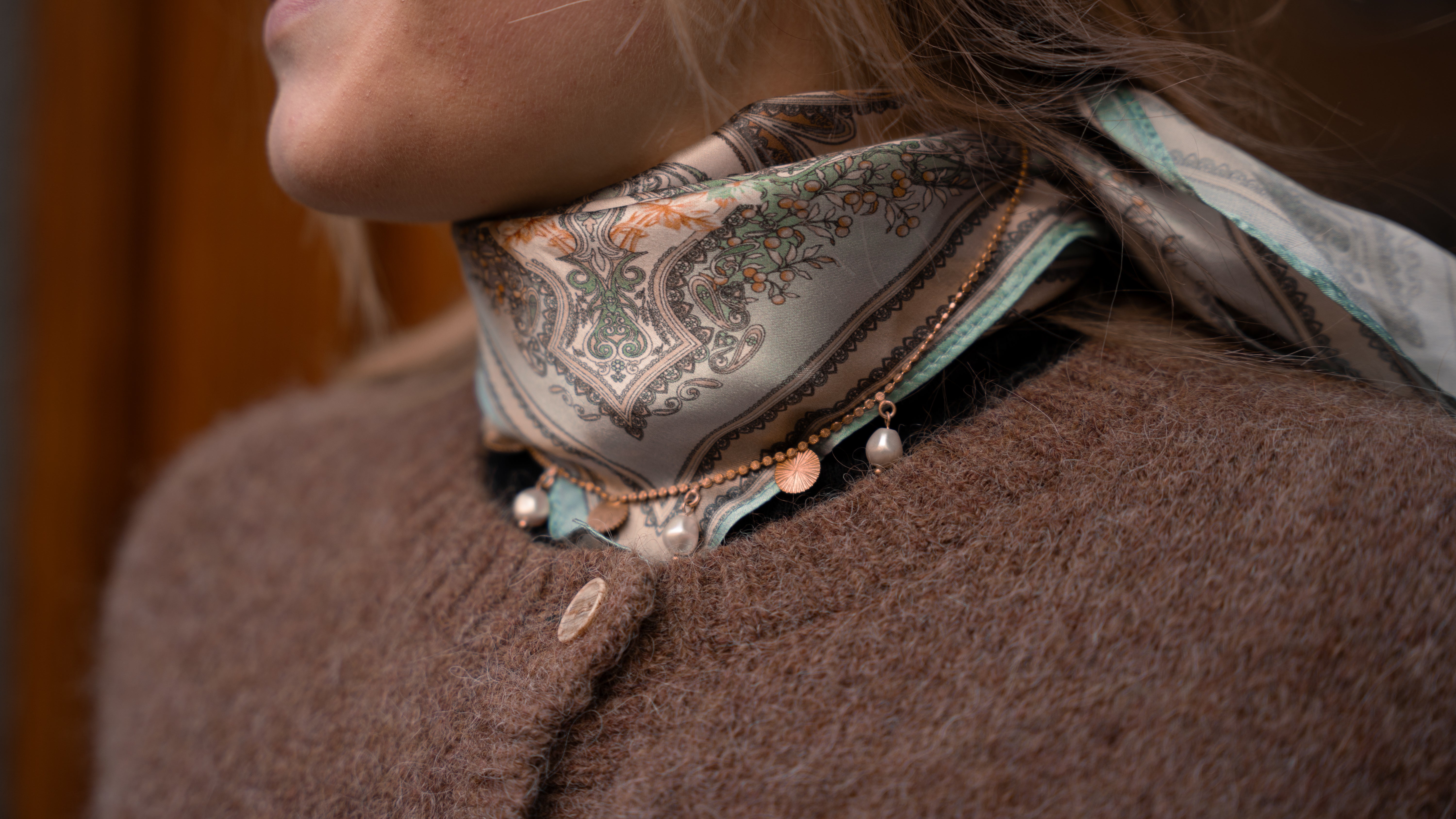 Flora Heritage Silk Scarf