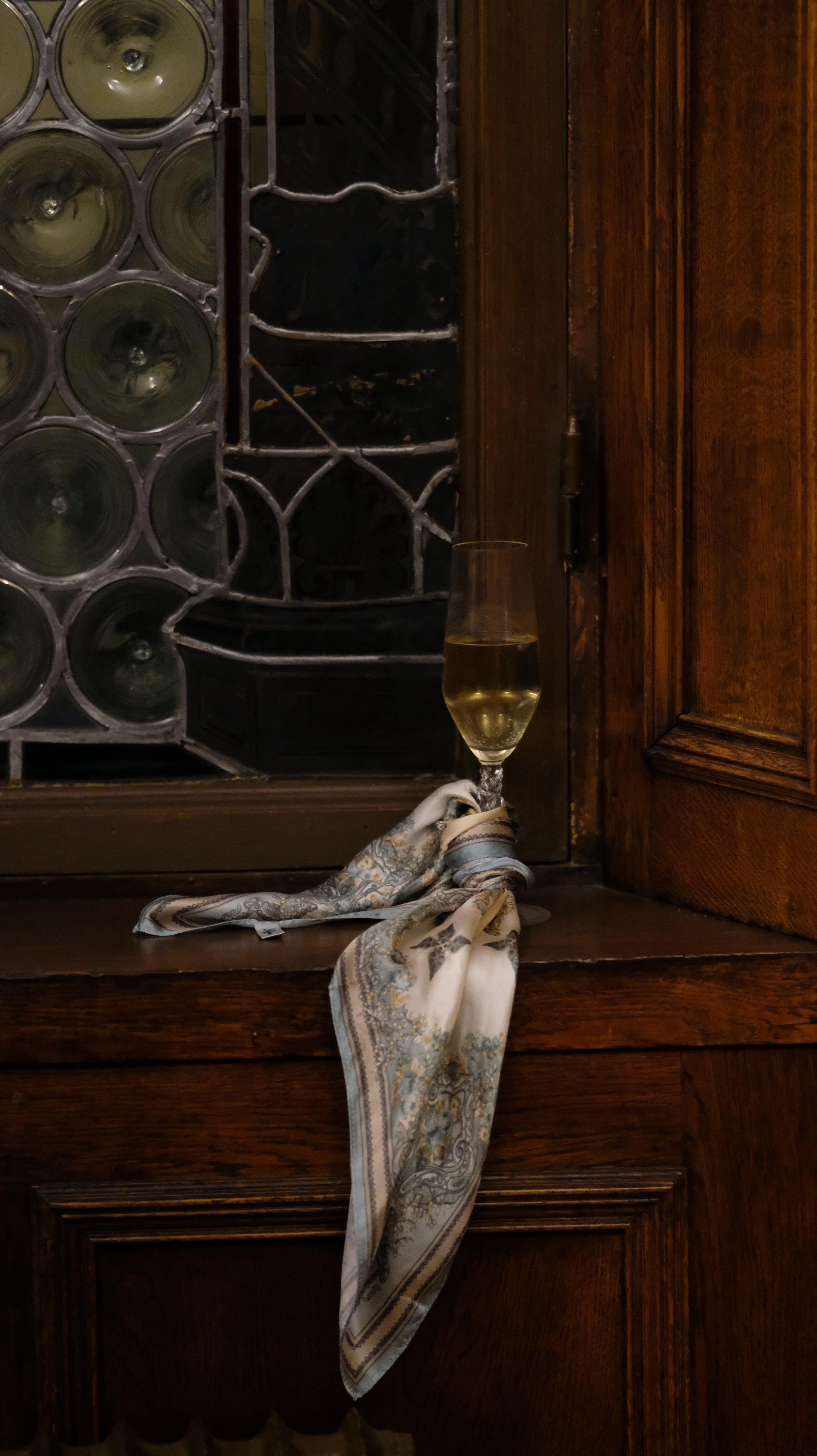 Flora Heritage Silk Scarf