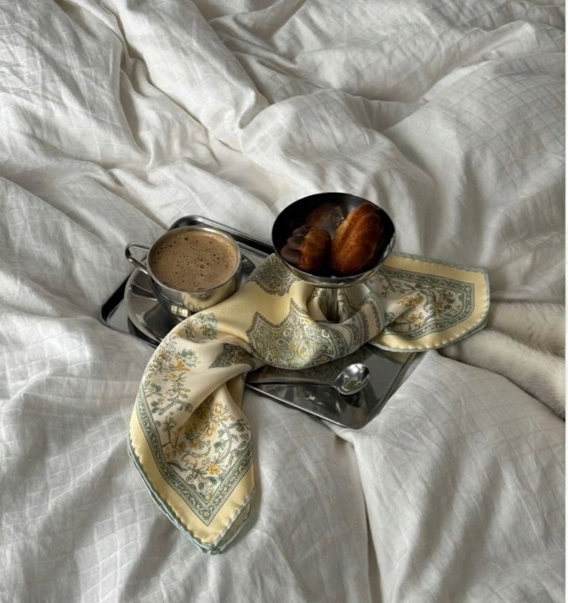 Flora Heritage Silk Scarf