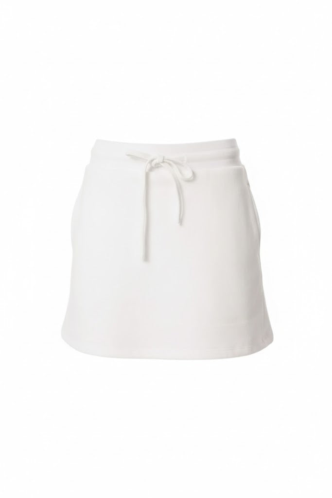Court Skirt - Cotton White