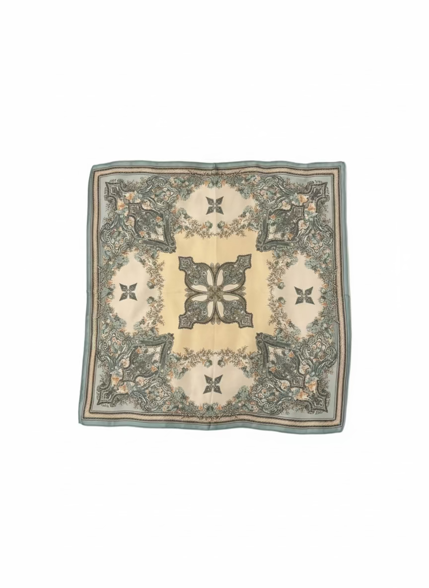 Flora Heritage Silk Scarf
