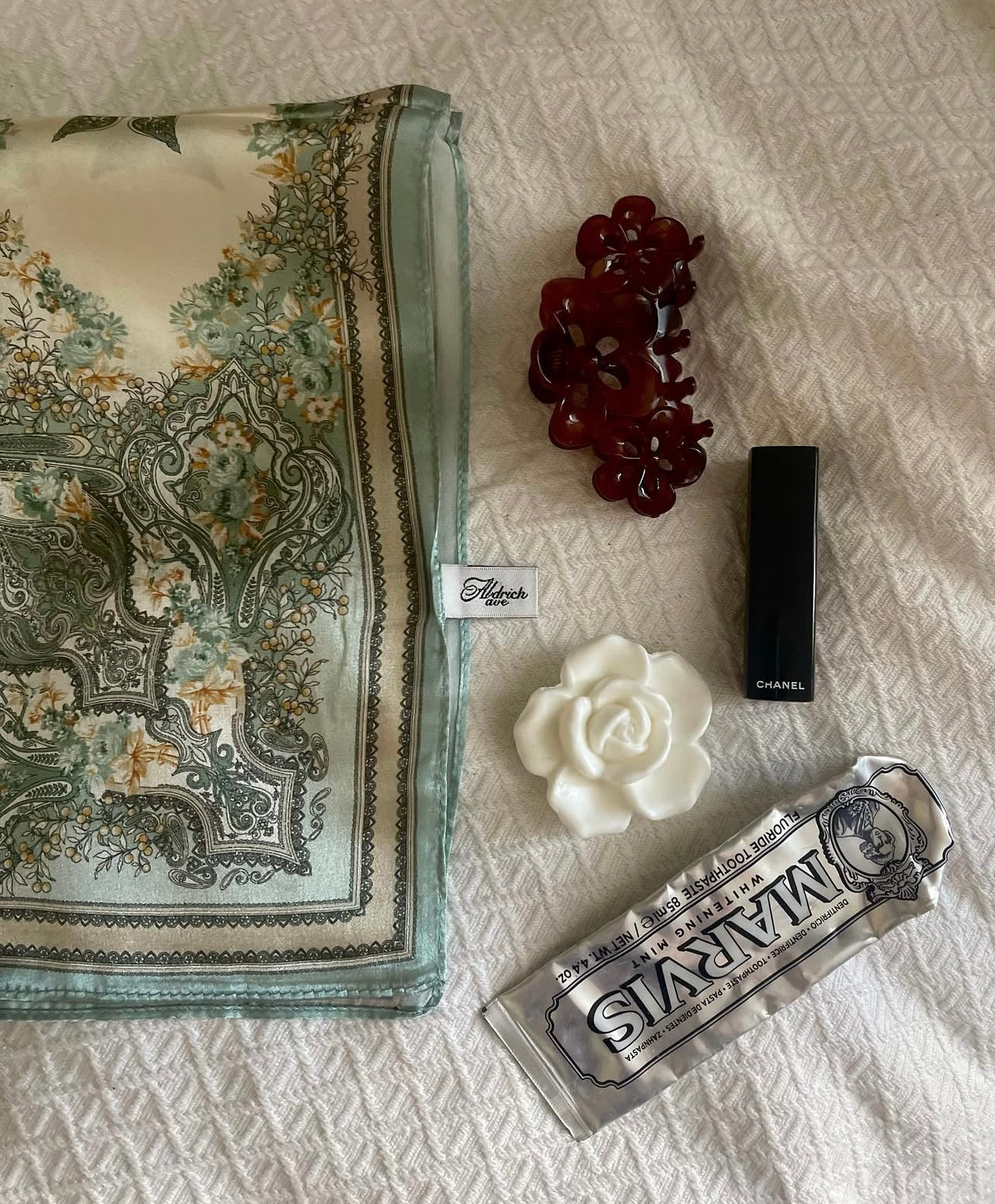 Flora Heritage Silk Scarf