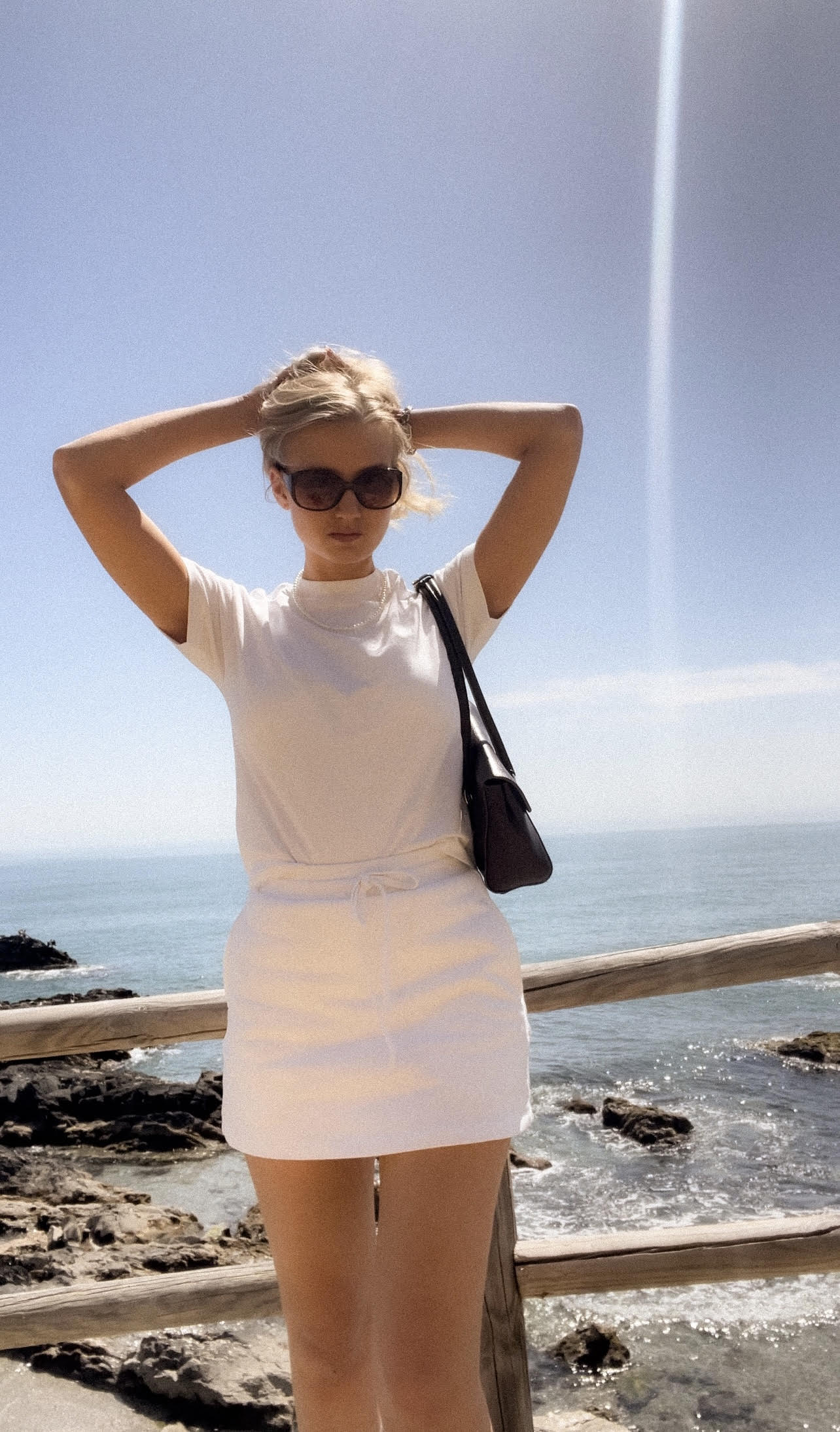 Court T-shirt - Cotton White